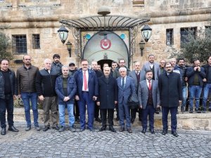 Mardin Valisi Demirtaş, Çalışan Gazetecilerle Bir Araya Geldi
