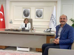 Başkan Doğru’dan Fatma Şahin’e Su Teşekkürü