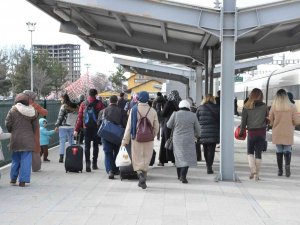Karaman’da Yüksek Hızlı Trene Yoğun İlgi