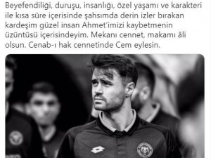 Başkan Özgökçen’den Ahmet Çalık Açıklaması