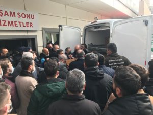 Hayatını Yitiren Futbolcu Ahmet Çalık’ın Cenazesi Gözyaşları İçinde Adli Tıpa Gönderildi