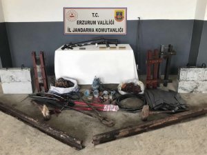Jandarma Ekiplerinden Kablo Hırsızlarına Operasyon
