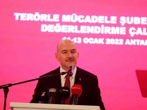 İ̇çişleri Bakanı Soylu: "Pkk’nın Silahlı Terörist Sayısı Türkiye İçinde 150’nin Altına Düştü"
