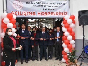 Denizli Osb’de Mesleki Eğitim Merkezi İ̇rtibat Bürosu Açıldı