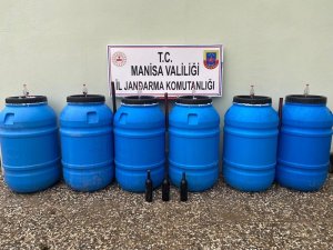 Bağ Evinde Bin 323 Litre Sahte İçki Ele Geçirildi