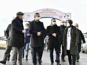 Mamak Belediye Başkanı Köse Hayvan Barınağını Denetledi