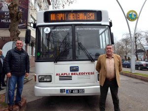 Türkiye Belediyeler Birliği’nden Alaplı’ya Otobüs Yardımı