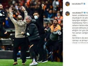 Necati Ateş, Galatasaray’a Veda Etti