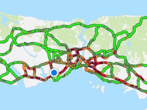 İ̇stanbul’da Trafik Yoğunluğu, Seviye Yüzde 65’e Yükseldi