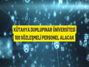 Sözleşmeli personel alım ilanı