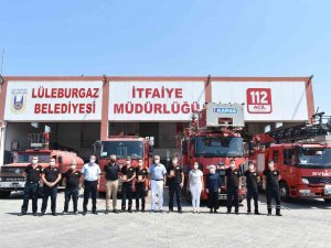 Lüleburgaz İ̇tfaiyesi 2021’de 525 Yangına Müdahale Etti