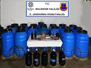 Balıkesir’de Kaçak İçki Operasyonu