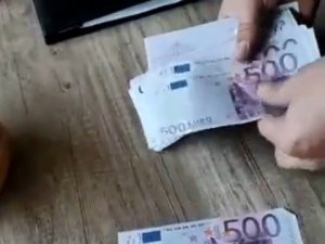 Mersin’de Sahte 23 Bin Euro Ele Geçirildi