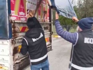 Tem’de 4 Milyon 560 Bin Kaçak Makaron Ele Geçirildi