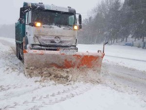 Tekirdağ’da Kar Yağışının Olumsuzlukları Bertaraf Edildi