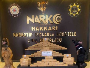 Hakkari’de 53 Kilo 200 Gram Eroin Ele Geçirildi