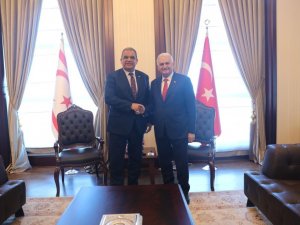 Kktc Başbakanı Sucuoğlu’ndan Ak Parti Genel Başkanvekili Yıldırım’a Ziyaret