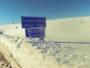 Sertavul Geçidinde Zincirsiz Araçlara Geçiş İzni Yok