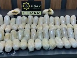 Uşak’ta 15 Kilo Esrar Ele Geçirildi