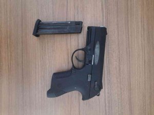 Siirt’te Bir Araçta Yapılan Aramada Tabanca Ele Geçirildi