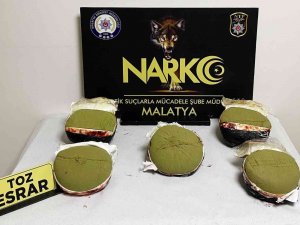 Malatya’da 71 Kilo Esrar Yakalandı