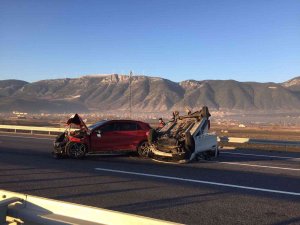 Kırkağaç’ta Trafik Kazası: 2 Yaralı