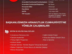 Ytb, Arnavutluk İle Tarihi Bağları Güçlendirecek Onlarca Proje Gerçekleştirdi