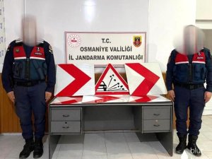 Trafik Tabelalarını Çalan Hırsız Yakalandı