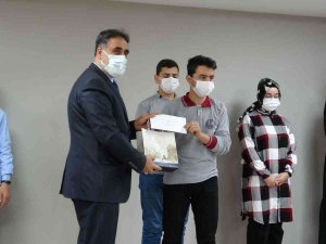 Mesleki Yarışmalarda Dereceye Giren Öğrencilere Ödül Verildi