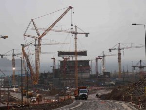 Akkuyu Ngs’nin 1’nci Güç Ünitesine İç Koruma Kabuğunun 5. Katmanı Kuruldu