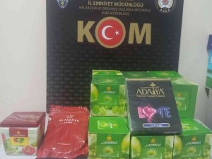 Hatay’da 20 Kilo Kaçak Nargile Tütünü Ele Geçirildi