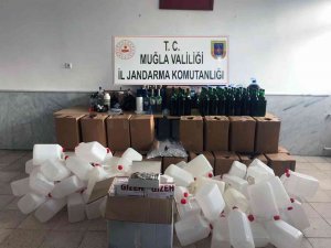 Datça’da Kaçak İçki Operasyonu