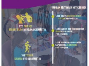 225 Kadın Şiddetten Şikayetçi Oldu