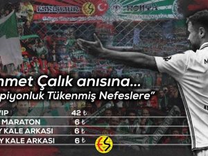Eskişehirspor Ahmet Çalık’ın Anısına Bilet Fiyatlarını Düşürdü