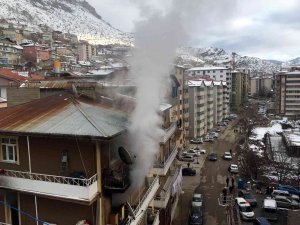 Gümüşhane’de Ev Yangını