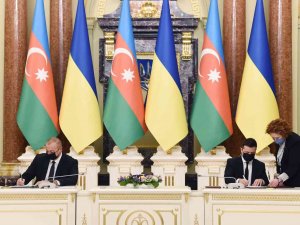 Azerbaycan-ukrayna Arasında Tarım, Enerji Ve Ticaret Alanlarında 6 Mutabakat Zaptı İmzalandı