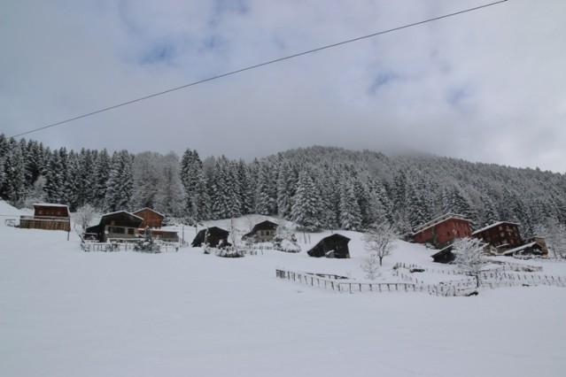 Ayder Yaylası Beyaza Büründü