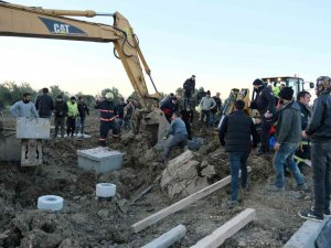 Manisa’da Göçük Altında Kalan İşçinin Cesedine Ulaşıldı