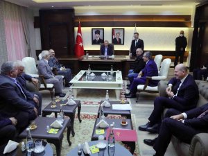 Aydın’da Cemevi Başkanlarından Cumhurbaşkanı Erdoğan’a Teşekkür Ziyareti