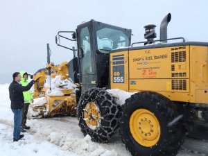 Sinop’ta 195 Köy Yolu Kardan Kapalı