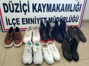 Apartmandan Ayakkabı Çalan Hırsızlar Yakalandı