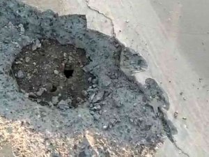 Mardin’de Evin Damına Yıldırım Düşmesi Sonucu Birçok Ev Eşyası Yandı