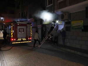 Adana’da Ganyan Bayiinde Yangın