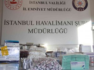 İ̇stanbul Havalimanı’nda 15 Milyon Tl’lik Kaçak İlaç Operasyonu