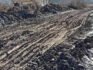 Bozuk Olan Osb Yolu İçin Tepki Gösterdiler