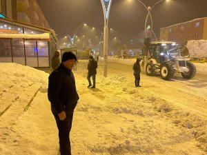 Çaldıran’da Karla Mücadele Çalışması