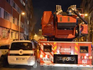Şişli’de Kullanılmayan Binada Çıkan Yangın Vatandaşı Sokağa Döktü
