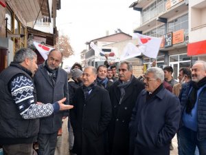 Tdp Heyeti Tercan’da Esnafla Bir Araya Geldi