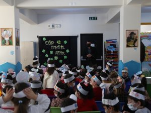 Minik Öğrencilere Sıfır Atık Ve Çevre Eğitimi