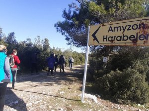 Aydın’ın Öksüz Kalan Antik Kenti Amyzon, Doğaseverleri Etkiledi